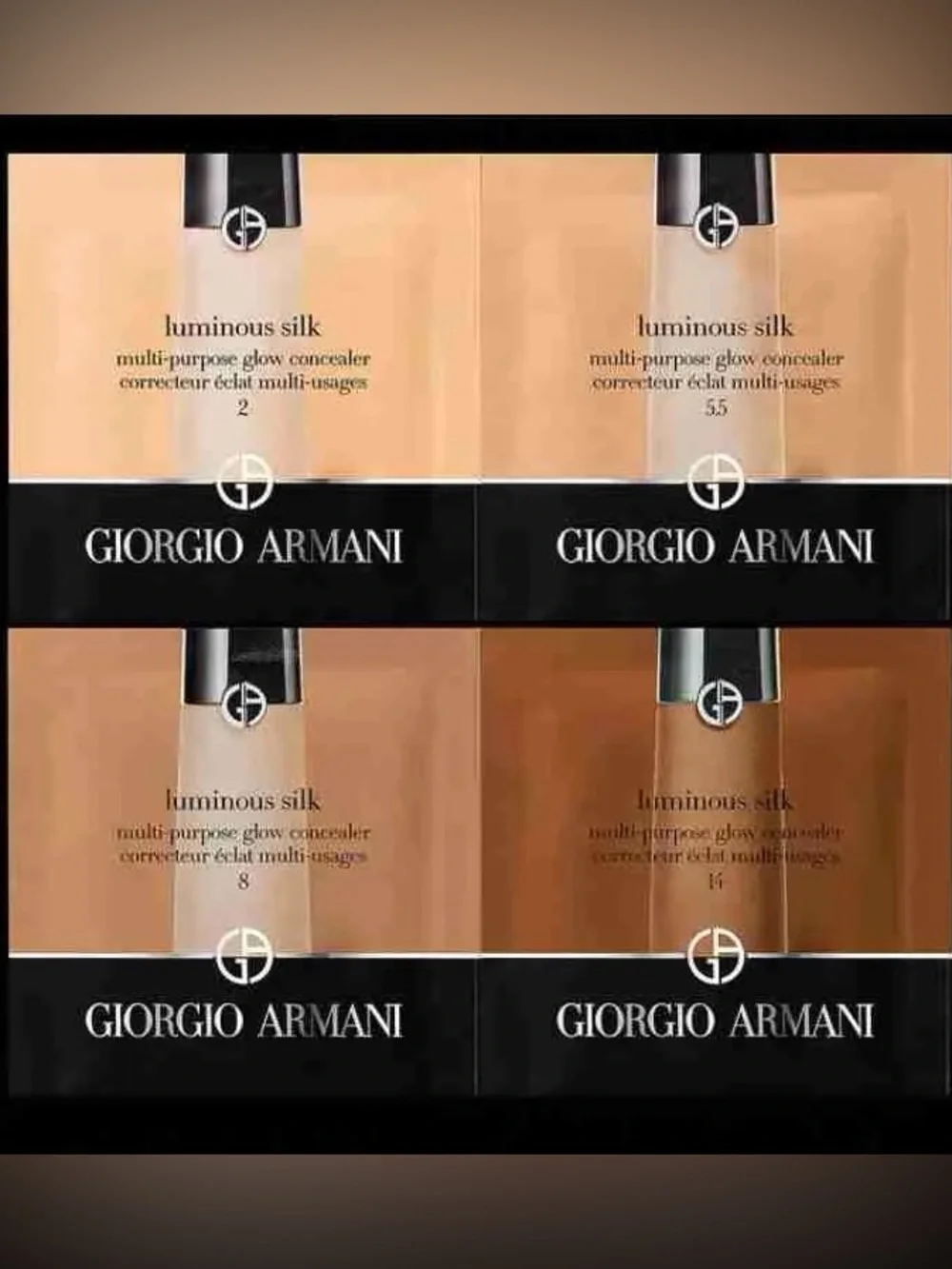 NEW! Giorgio Armani Luminous Silk Concealer Bundle